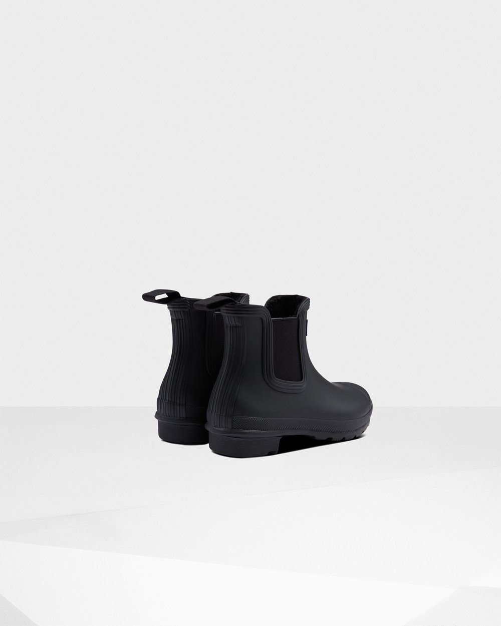 Hunter Original Insulated Chelsea Boots - Online Shop Womens Black - ZJVSCT064